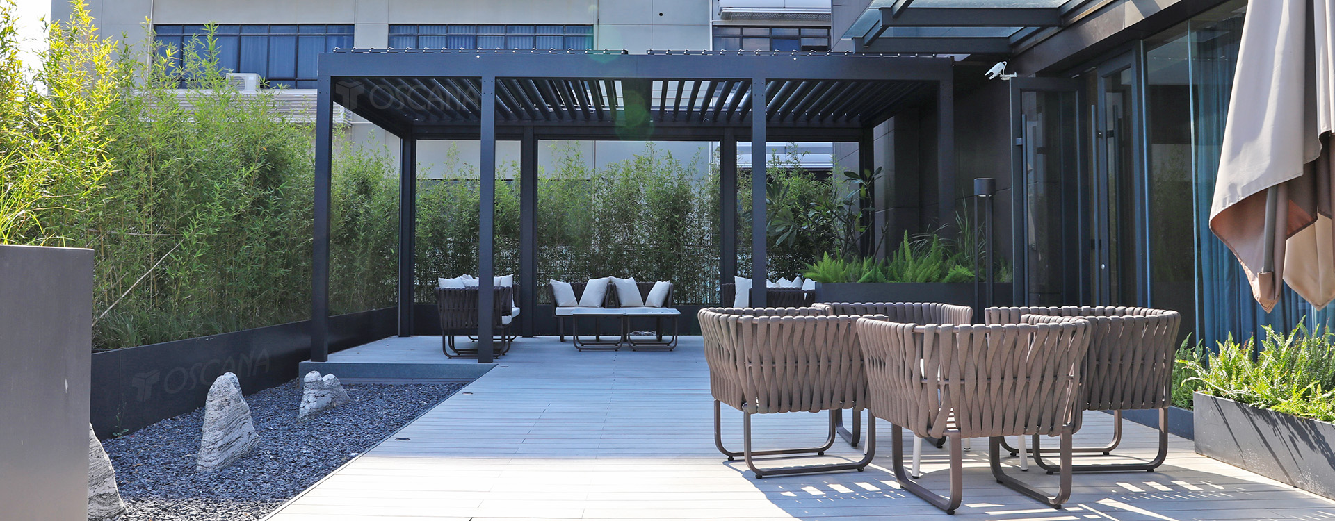 深圳 办公大厦休闲露台