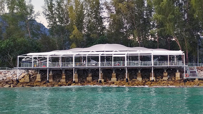 马来西亚-兰卡威天堂岛餐厅