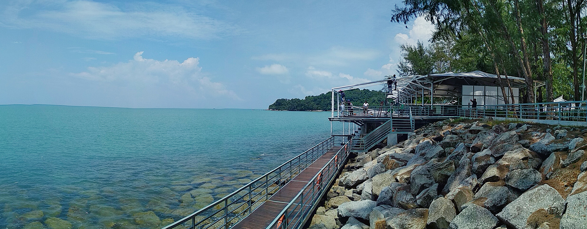 马来西亚-兰卡威天堂岛餐厅