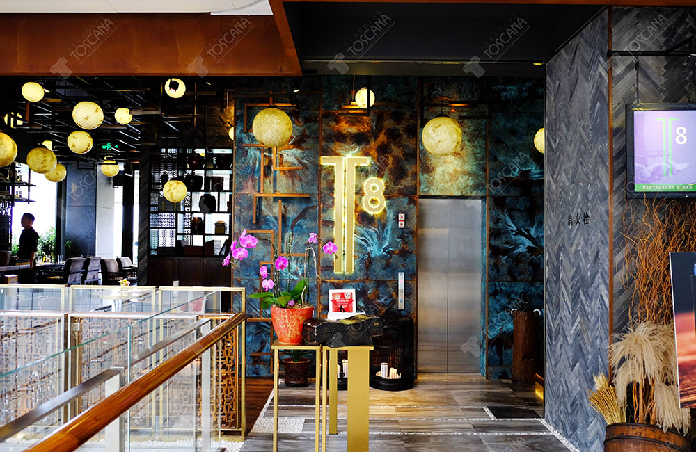 遮阳篷商业案例：新天地T8餐厅