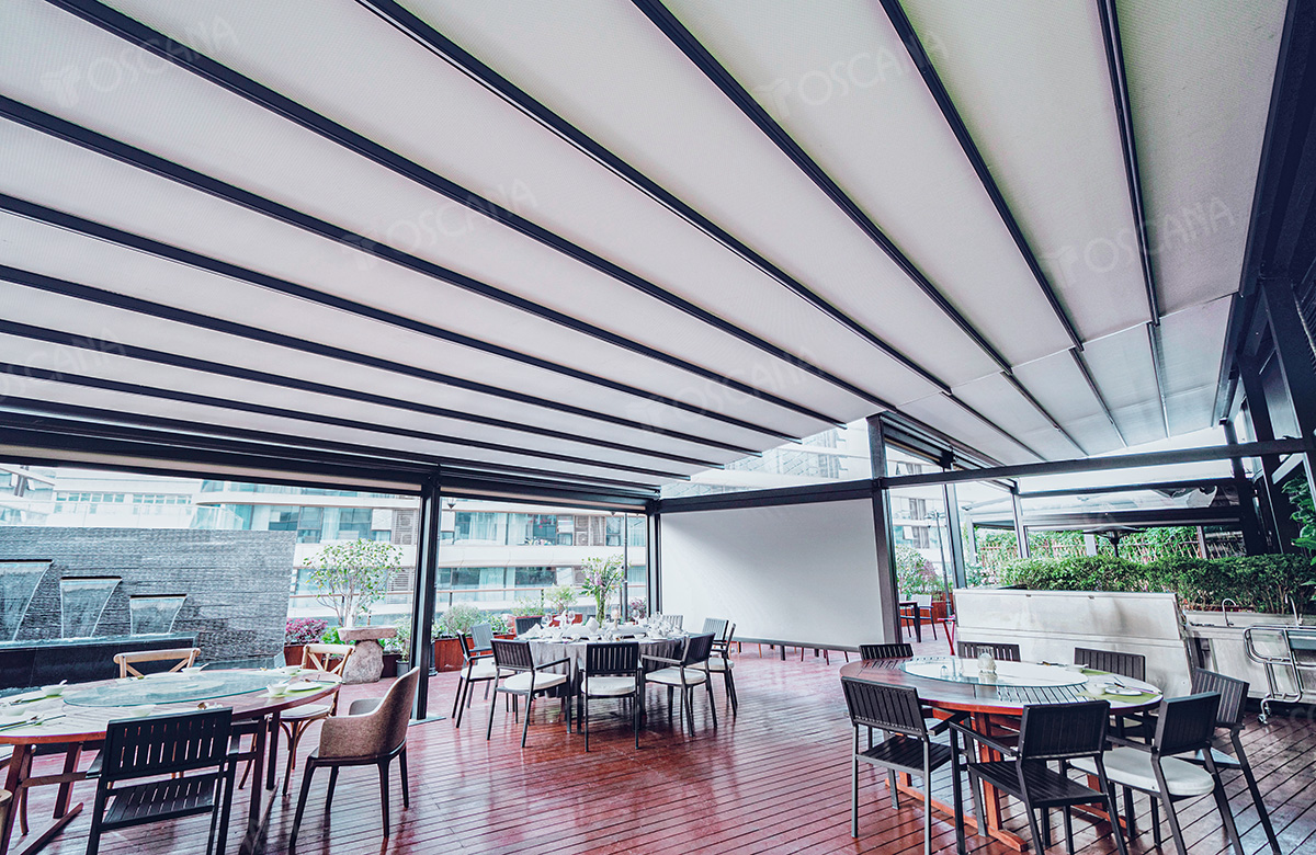 遮阳商业案例：上海爱琴海购物公园