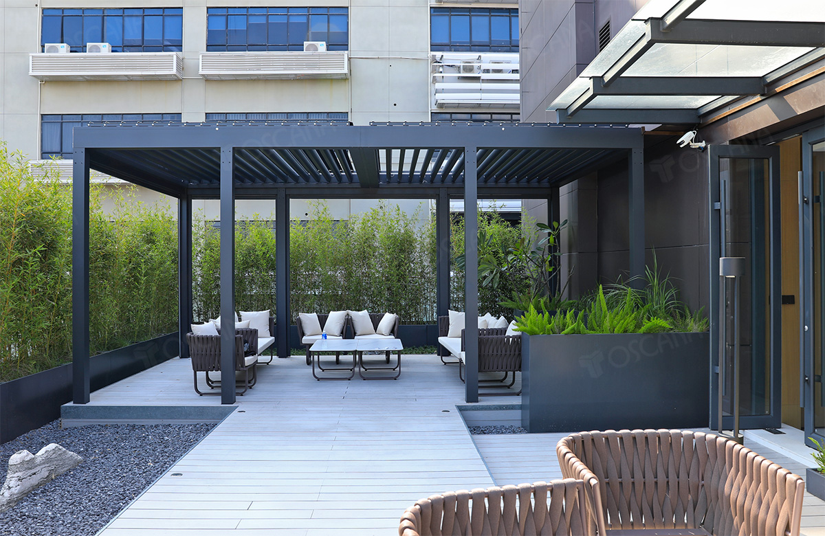 深圳 办公大厦休闲露台