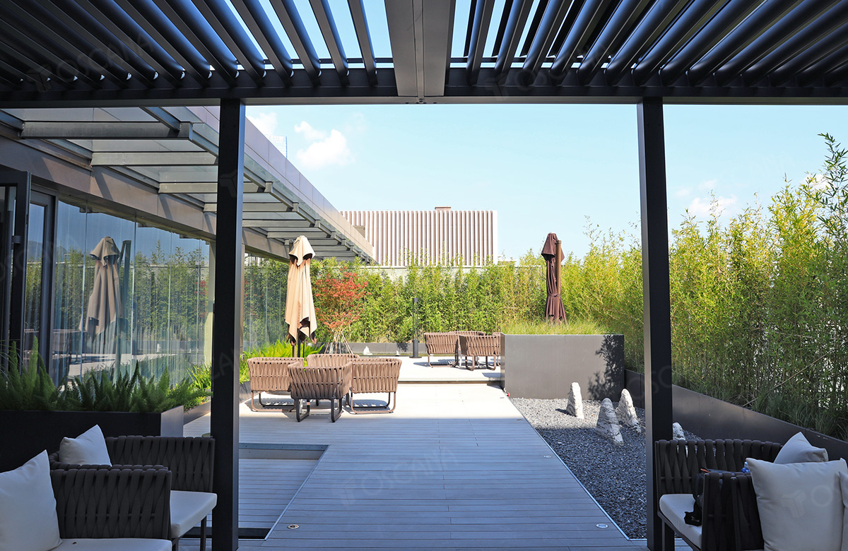 深圳 办公大厦休闲露台