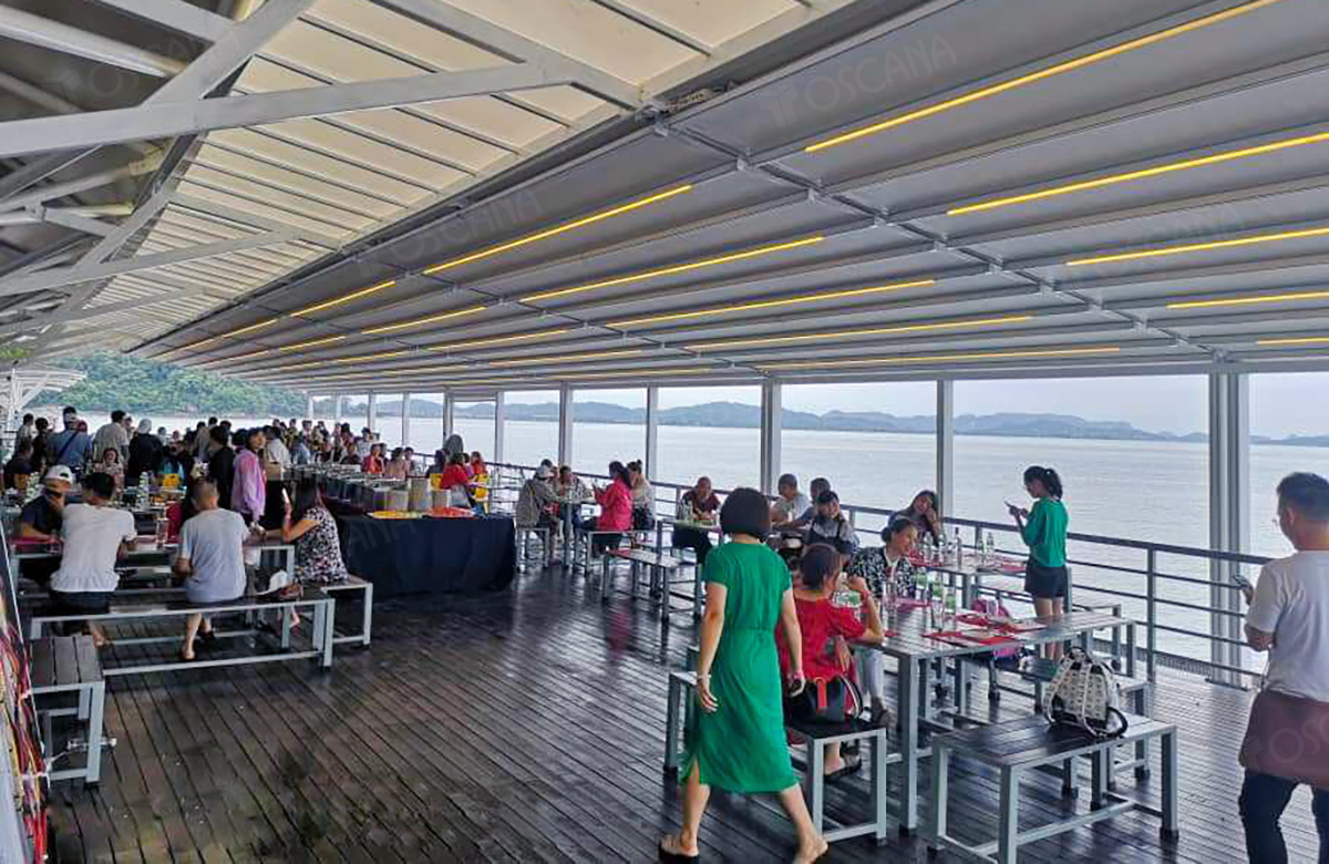 马来西亚-兰卡威天堂岛餐厅