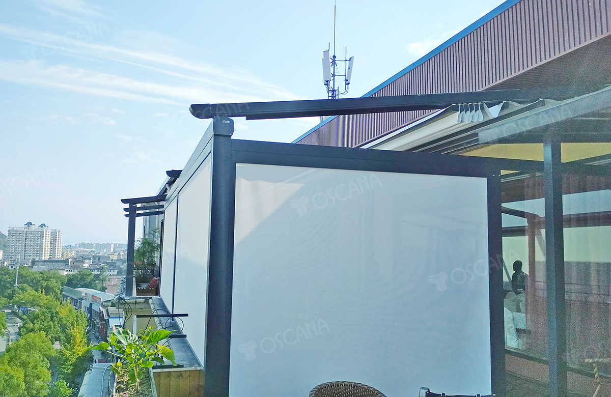 遮阳篷商业案例：桂林26°酒店